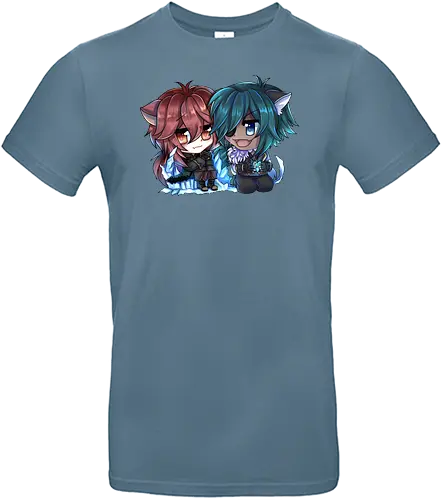 Kaeluc (Kaeya x Diluc) - chibi, gaming, Genshin, impact, gacha - Standard T-Shirt