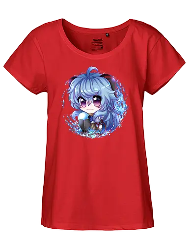 Ganyuu - Genshin, impact, gacha, gaming - Fairtrade Girl Shirt