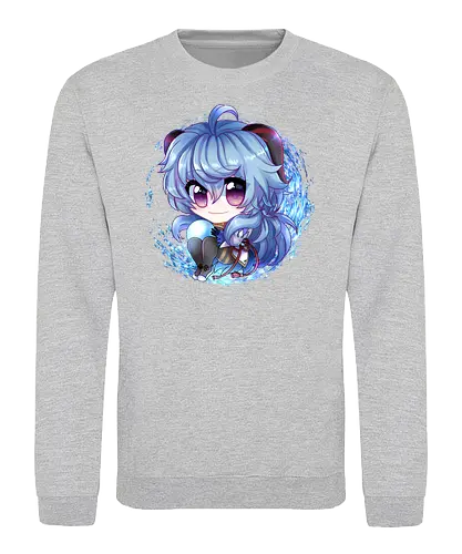 Ganyuu - Genshin, impact, gacha, gaming - Sweatshirt