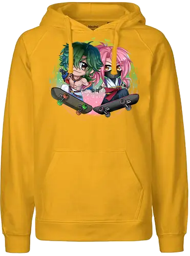 Matchablossom - Kojiro, Kaoru, Rivals - Fairtrade Hoodie