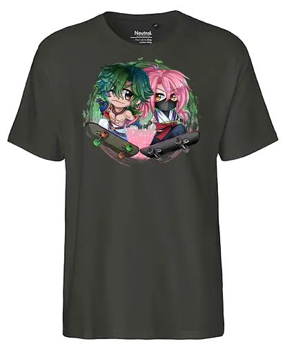 Matchablossom - Kojiro, Kaoru, Rivals - Fairtrade T-Shirt