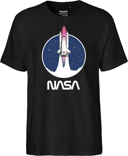 NASA - Pink Rocket - White Worm