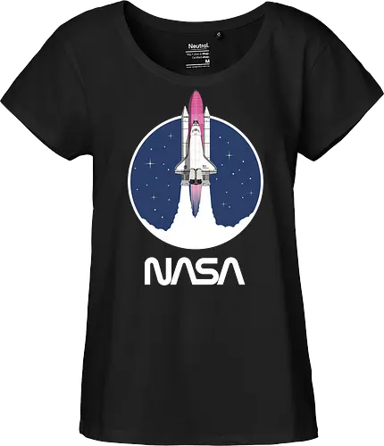 NASA - Pink Rocket - White Worm