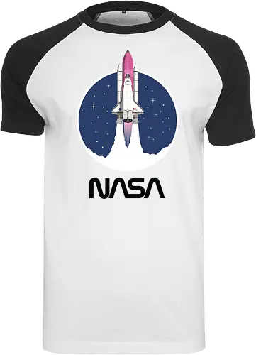 NASA - Pink Rocket - Black Worm