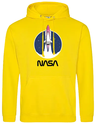 NASA - Pink Rocket - Black Worm