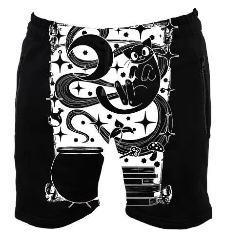 Magischer Familiar - Schwarze Katze