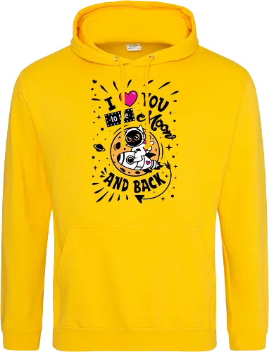 I love you to the moon and back - Color