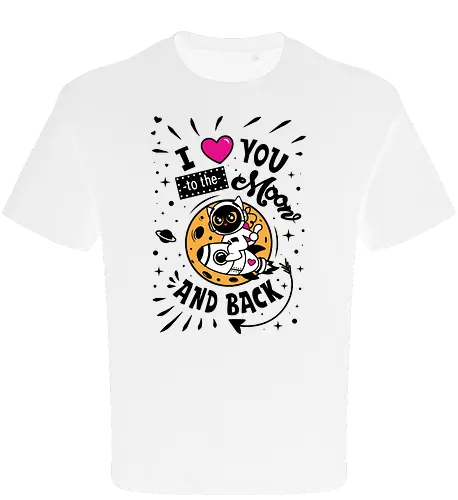 I love you to the moon and back - Color