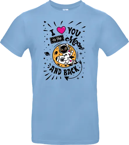 I love you to the moon and back - Color