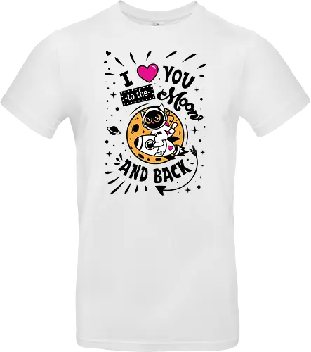 I love you to the moon and back - Color