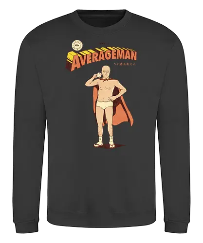Averageman - comics, fun, Average, normal, superheld - Sweatshirt