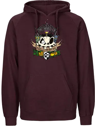 The Hero of Gallowmere - gaming, Medievil, hero, fun - Fairtrade Hoodie