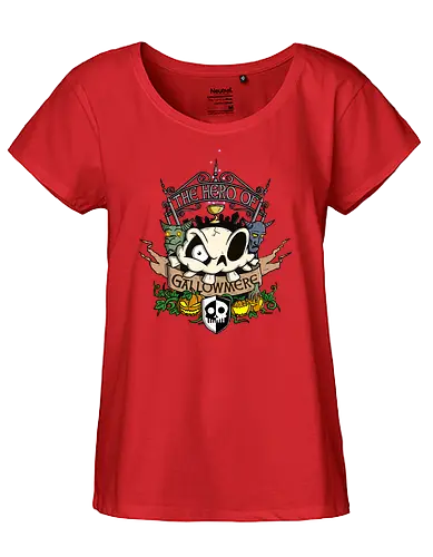 The Hero of Gallowmere - gaming, Medievil, hero, fun - Fairtrade Girl Shirt