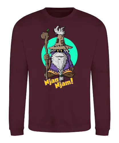 Njam Njam - gaming, ff7, fantasy, console - Sweatshirt