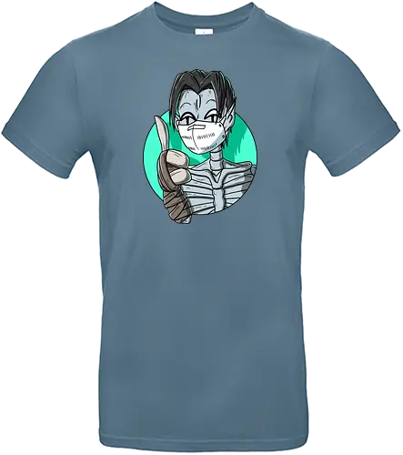 Wr your Mask, save your soul! - gaming, Pandemic, mashup, Kain, Soul Rver - Standard T-Shirt