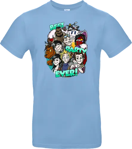 Best Party Ever! - ff7, gaming, party, Entourage, fun - Standard T-Shirt
