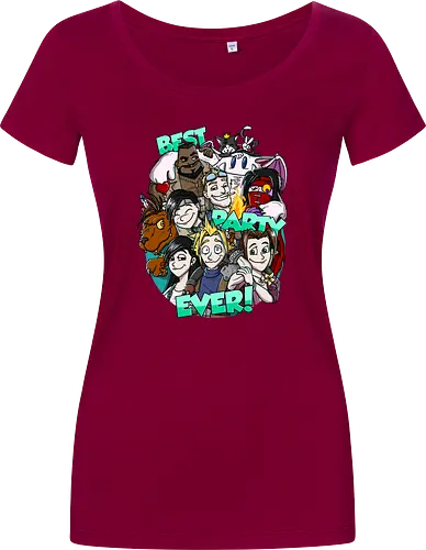 Best Party Ever! - ff7, gaming, party, Entourage, fun - Damen T-Shirt