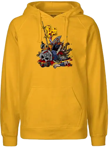 Don't get too attached! - Squad, waffe, comic, wpon - Fairtrade Hoodie