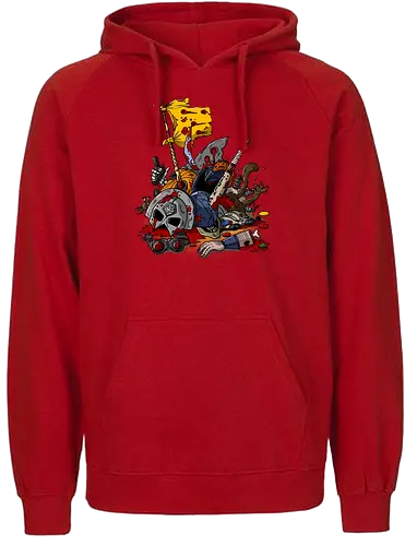 Don't get too attached! - Squad, waffe, comic, wpon - Fairtrade Hoodie