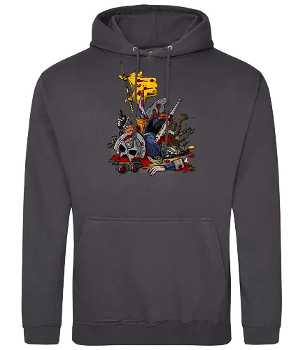 Don't get too attached! - Squad, waffe, comic, wpon - Standard Hoodie