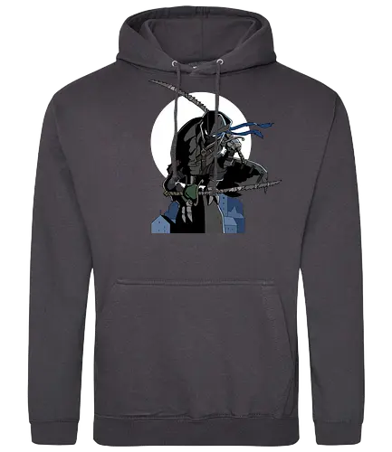 Teenage Mutant Hunter Turtle - turtle, tmnt, pizza, shinobi, ninja, soulslike, gaming - Standard Hoodie