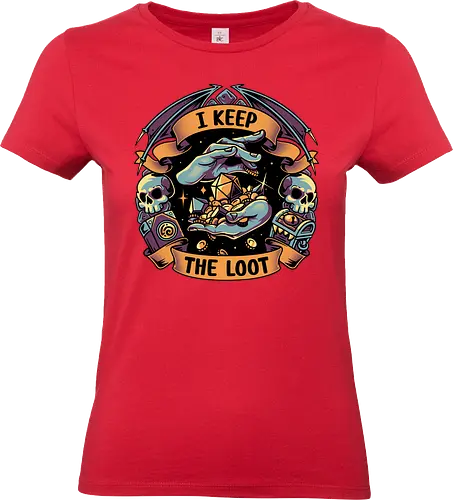 I keep the loot