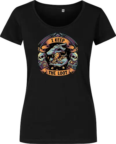I keep the loot