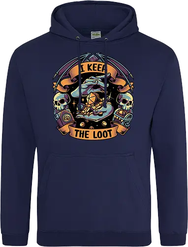 I keep the loot