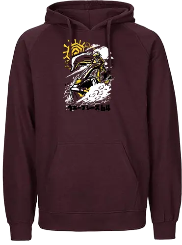 Warm up time - wave, race, gaming - Fairtrade Hoodie