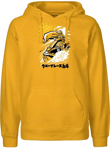 Warm up time - wave, race, gaming - Fairtrade Hoodie