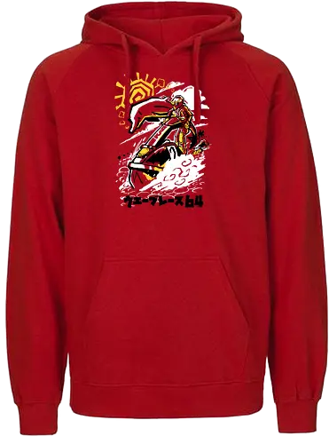 Warm up time - wave, race, gaming - Fairtrade Hoodie