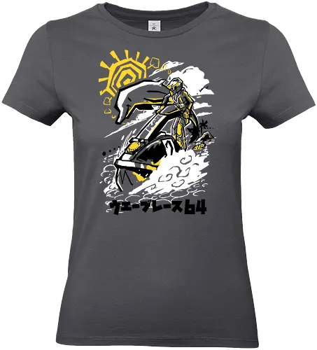 Warm up time - wave, race, gaming - Standard T-Shirt (Frauen)