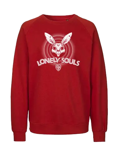 Lonely Souls - comic, cartoon, bunny - Fairtrade Sweatshirt