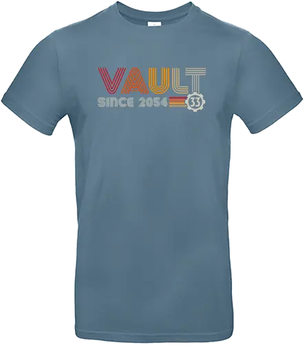 Vault since 2054 - vault, fallout, boy, gaming, tv - Standard T-Shirt