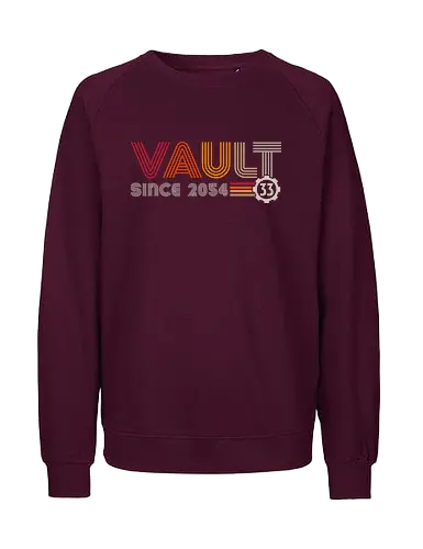 Vault since 2054 - vault, fallout, boy, gaming, tv - Fairtrade Sweatshirt