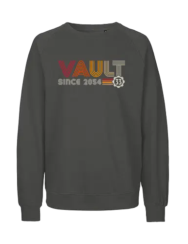 Vault since 2054 - vault, fallout, boy, gaming, tv - Fairtrade Sweatshirt