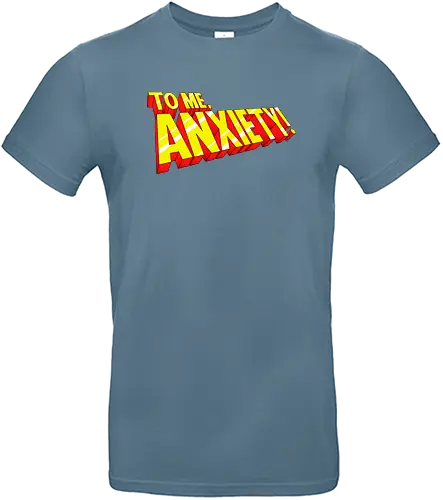 Anxiety 97 - comic, anxiety, mashup - Standard T-Shirt