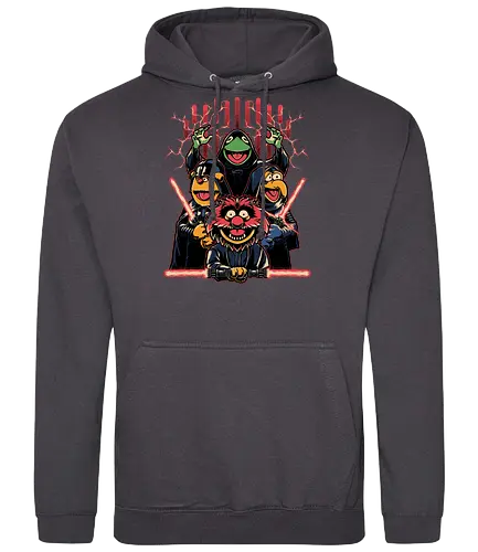 Evil Dark Puppets - puppet, space opera, mashup, evil - Standard Hoodie