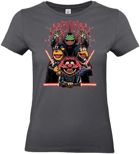 Evil Dark Puppets - puppet, space opera, mashup, evil - Standard T-Shirt (Frauen)