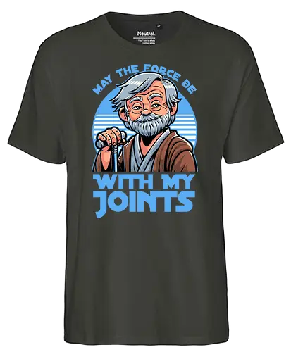 Old Space Master - space opera, master, force, gelenke, grandpa - Fairtrade T-Shirt