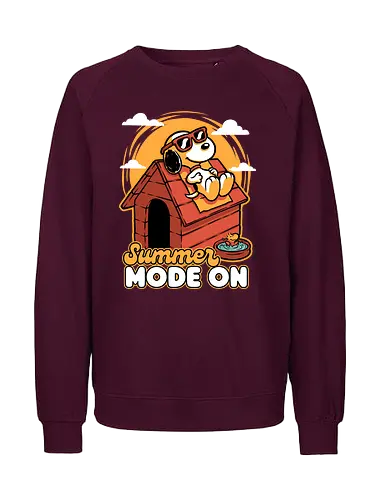 Beagle Summer Vacation - Summer, holidays, vacation, hund, dog - Fairtrade Sweatshirt