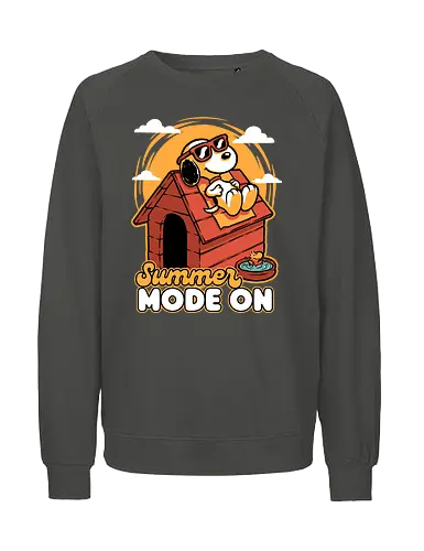 Beagle Summer Vacation - Summer, holidays, vacation, hund, dog - Fairtrade Sweatshirt