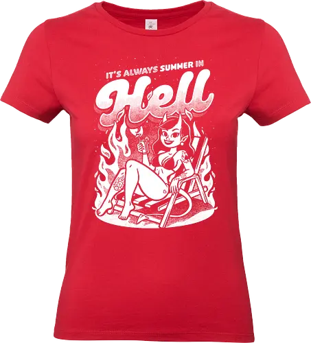 Summer Pinup Devil (White Version)