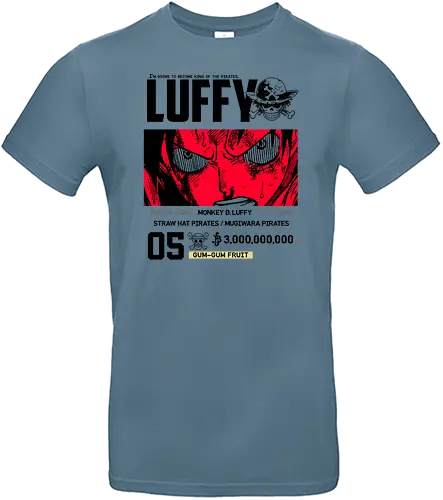 Pirate King - piece, pirate, anime, manga - Standard T-Shirt