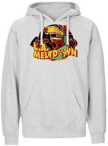 L.A. Meltdown - duke, nukem, gaming, shooter - Fairtrade Hoodie