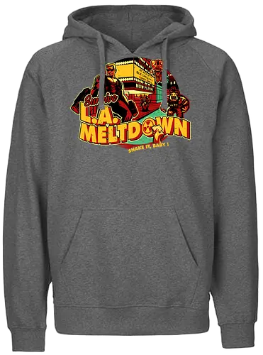 L.A. Meltdown - duke, nukem, gaming, shooter - Fairtrade Hoodie