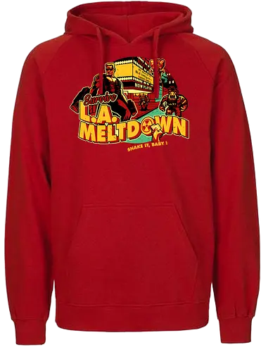 L.A. Meltdown - duke, nukem, gaming, shooter - Fairtrade Hoodie