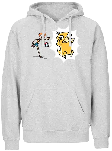 Psyplatypus - pocket, monster, platypus, schnabeltier - Fairtrade Hoodie