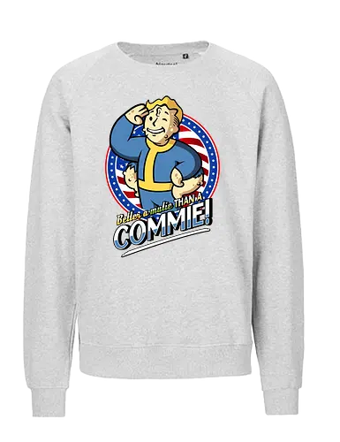 Better a Mutie - fallout, gaming, vault, boy - Fairtrade Sweatshirt