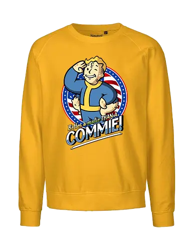 Better a Mutie - fallout, gaming, vault, boy - Fairtrade Sweatshirt